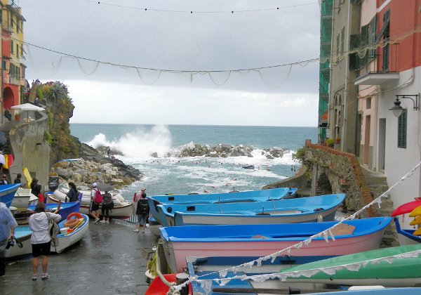 Riomaggiore Riomaggiore le 11 septembre 2013.